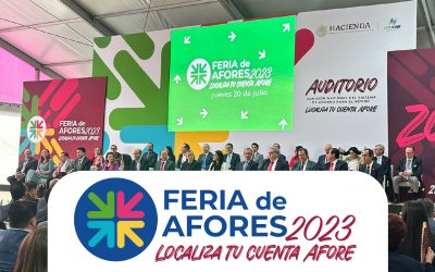 Feria de AFORES 2023 en el Zócalo de la Ciudad de México