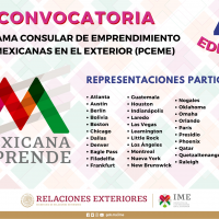 Convocatoria 4ta edición del Programa Consular de Emprendimiento para Mexicanas en el Exterior