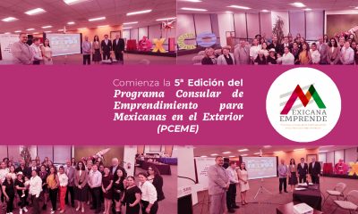 Comienza la 5ª Edición del Programa Consular de Emprendimiento para Mexicanas en el Exterior (PCEME)