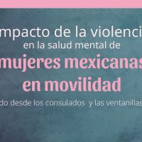 Impacto de la violencia en la salud mental de mujeres mexicanas en movilidad: un llamado desde los consulados y las ventanillas de salud.