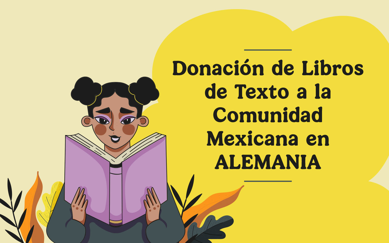 Donación de Libros de Texto a la Comunidad Mexicana en ALEMANIA